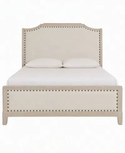 Macy's Sadie Sleigh Queen Wood Headboard,  Exclusive In No Color