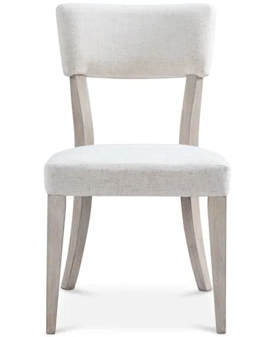 Macy's Sadie Upholstered Side Chair, Created For  In Gray