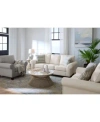 Macy's Saeville Fabric Sofa Collection Created For Macys In Pearl