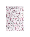 Macy's Sanders Holiday Printed Microfiber 3-pc. Sheet Set, Twin In Multi
