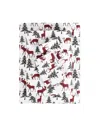 Macy's Sanders Holiday Printed Microfiber 4-pc. Sheet Set, Full In Multi