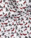 Macy's Sanders Holiday Printed Microfiber 4-pc. Sheet Set, King In Multi