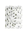Macy's Sanders Holiday Printed Microfiber 4-pc. Sheet Set, King In Green