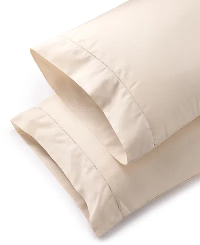 Macy's Sferra Fiona Sateen Cotton Pillowcase, King In Sand