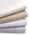 Macy's Sferra Fiona Sateen Cotton Sheets In White