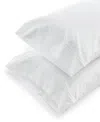 Macy's Grande Hotel Cotton Pillowcase, King In White,white