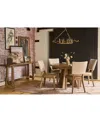 Macy's Sienna 5 Pc. Dining Set (round Table & 4 Upholstered Side Chairs)