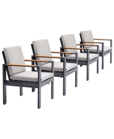Macy's Sienna Outdoor Dining Collection In Gray