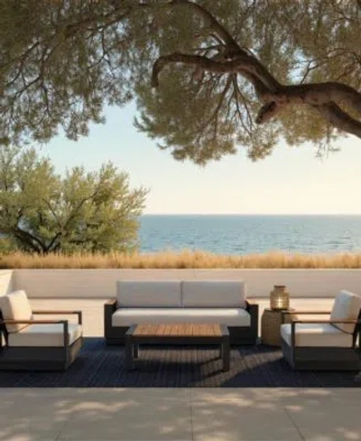 Macy's Sienna Outdoor Seating Collection Created For Macys In White