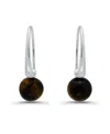 Macy's Silver Plated Hardwired Fishhook Earrings