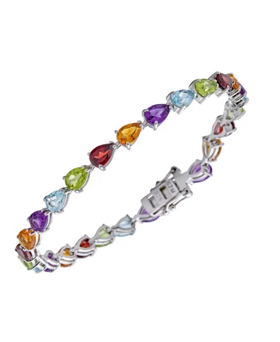 Macy's Sky Blue Topaz (13.50 Ct. T.w.) Bracelet In Sterling Silver (also Available In Multi-stones)