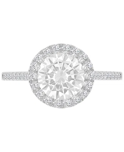 Macy's Slim Plain Bridal Wedding Ring In Silver