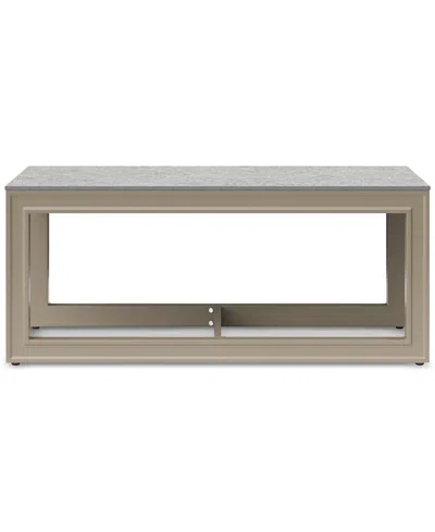 Macy's Sonetta Outdoor Coffee Table, Created For  In Brown
