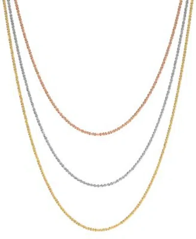 Macy's Sparkle Chain Necklace 16 24 1 1 2mm In 14k Yellow Gold White Gold Rose Gold