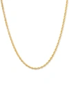 Macy's 14k Gold Necklace 18 24 Dot Dash Chain In Yellow Gold