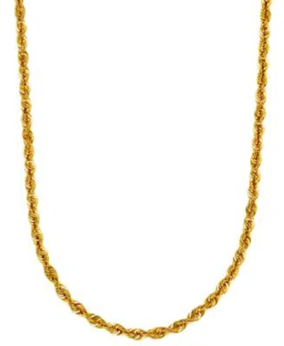 Macy's Sparkle Rope Link Chain 3 5 8mm Collection In 14k Gold In Yellow Gold