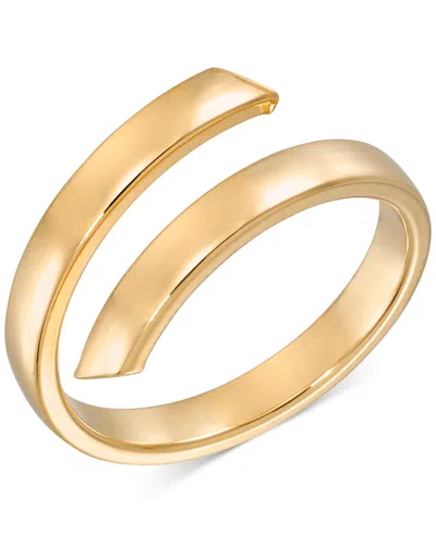 Macy's Spiral Ring In 10k Yellow Gold