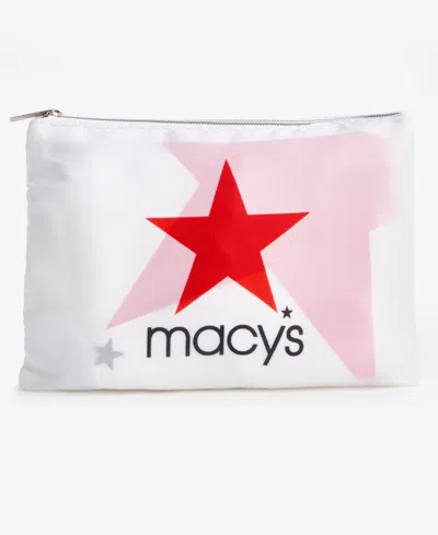 Macy's Star Printed Foldable Bag,  Exclusive In Transparent