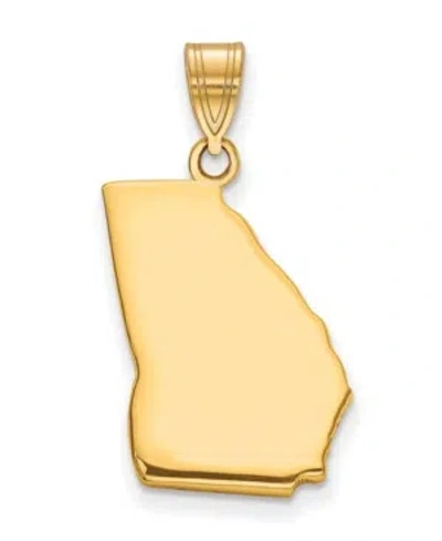 Macy's State Charm In 14k Yellow Gold In Georgia