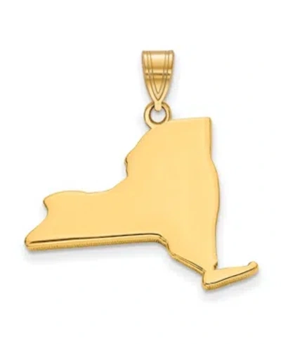 Macy's State Charm In 14k Yellow Gold In New York