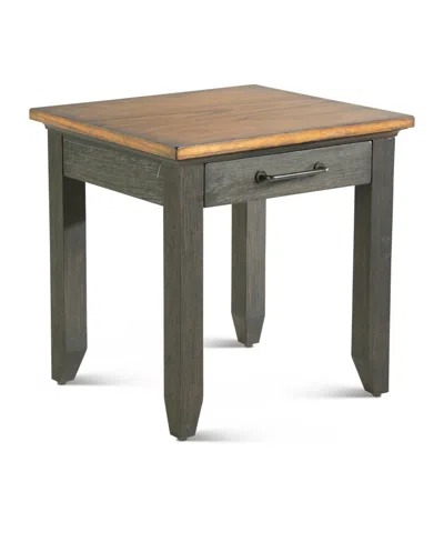 Macy's Steve Silver Bear Creek 24" Wide Wooden End Table