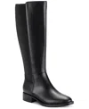 Macy's Women's Eloisee Flat Tall Boots, Created For  In Black Sm