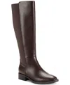 Macy's Women's Eloisee Flat Tall Boots, Created For  In Choco Sm
