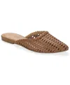 Macy's Style & Co Women's Novaa Woven Mules, Exclusively At  In Brown