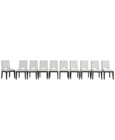 Macy's Summit 10-piece Side Chair Set,  Exclusive In Multi
