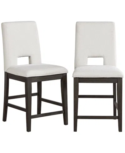 Macy's Summit 2-piece Counter Chair Set,  Exclusive In Multi