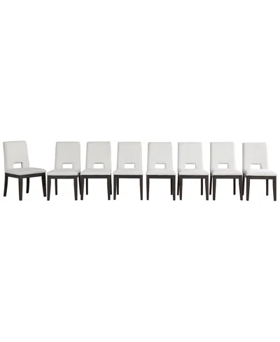 Macy's Summit 8-piece Side Chair Set,  Exclusive In Animal Print