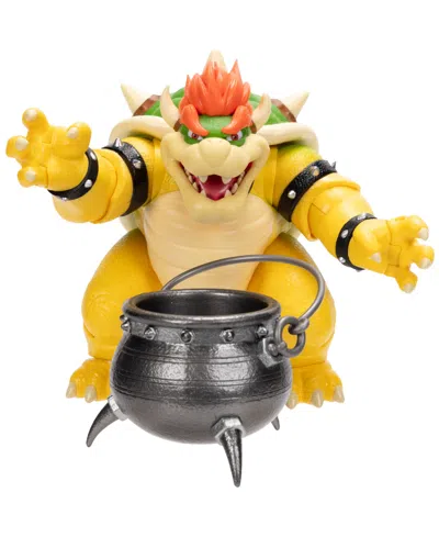 Macy's Super Mario Bowser 6" 2-piece Action Figure, Ages 3+ In Multi