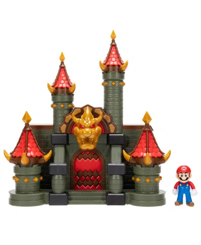 Macy's Super Mario Deluxe Wonder Bowser Jr. Castle Battle Interactive Playset, Ages 3+, Created For  In Multi
