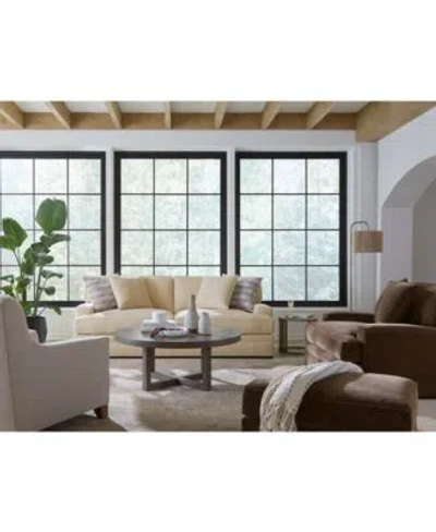 Macy's Teddie Fabric Sofa Collection In Brown