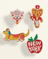 Macy's Thanksgiving Day Parade 4-pack Pin Set,  Exclusive In Gold
