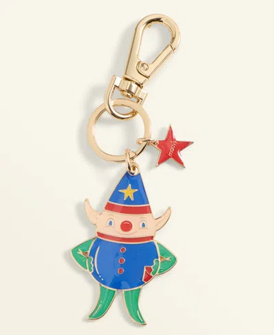 Macy's Thanksgiving Day Parade Enamel Elf Bag Charm,  Exclusive In Gold