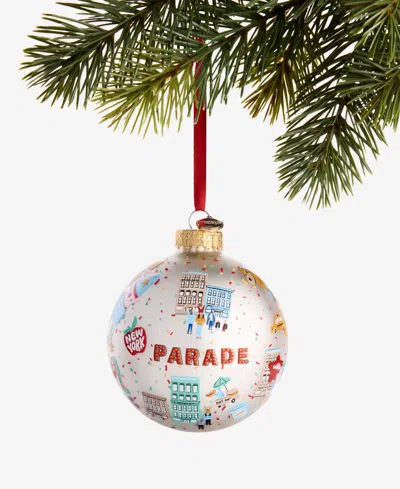 Macy's Thanksgiving Day Parade Glass Ball Ornament,  Exclusive In Multi
