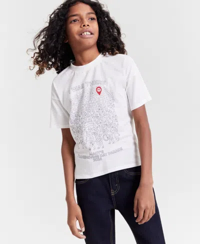 Macy's Thanksgiving Day Parade Little & Big Kids Short-sleeve Graphic T-shirt, Created For  In White Alys