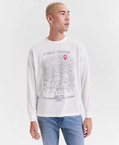 Macy's Thanksgiving Day Parade Unisex Long-sleeve Graphic T-shirt, Created For  In White Alys