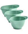 Macy's The Cellar Melamine Batter Bowls, Set Of 3, Exclusively At  In Green