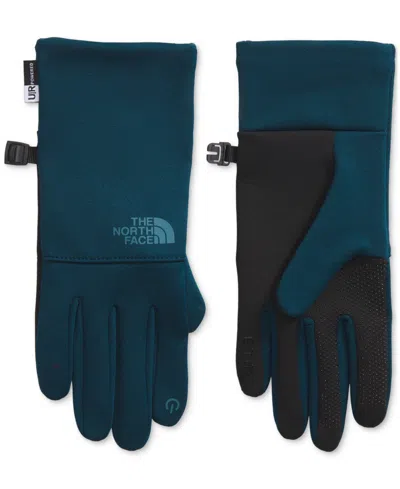 Macy's Women's Fleece Etip Gloves In Midnight Petrol
