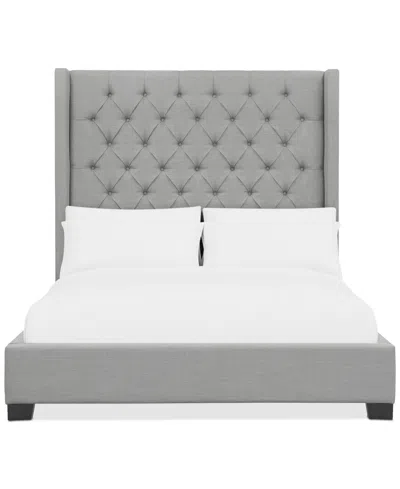 Macy's Thorstein King Bed In Gray