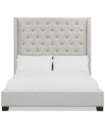 Macy's Thorstein Queen Bed, Created For  In Gray