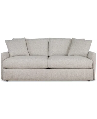 Macy's Tilmar Fabric Sofa With Deep Seating, Exclusively At  In Charcoal