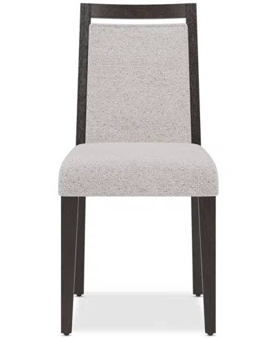 Macy's Tivie 4 Pc Wood Dining Chair Set, Created For  In Brown