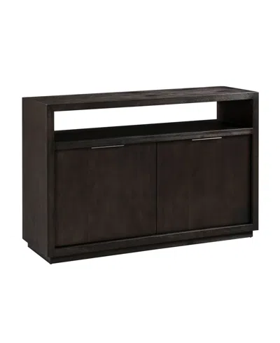 Macy's Tivie 54" Wood Entertainment Console In Brown