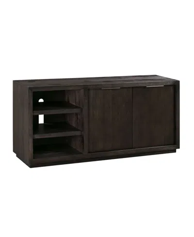 Macy's Tivie 64" Wood Entertainment Console In Basalt Gray