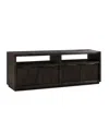 Macy's Tivie 74" Wood Entertainment Console In Basalt Gray