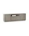 Macy's Tivie 84" Wood Entertainment Console In Mineral