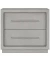 Macy's Tivie Nightstand, Created For  In Gray